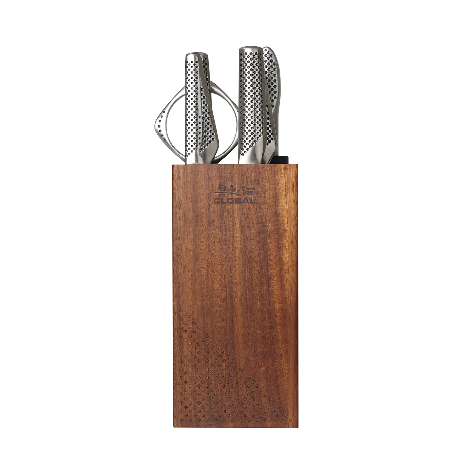 Global Toshi 9-Piece Knife Block Set