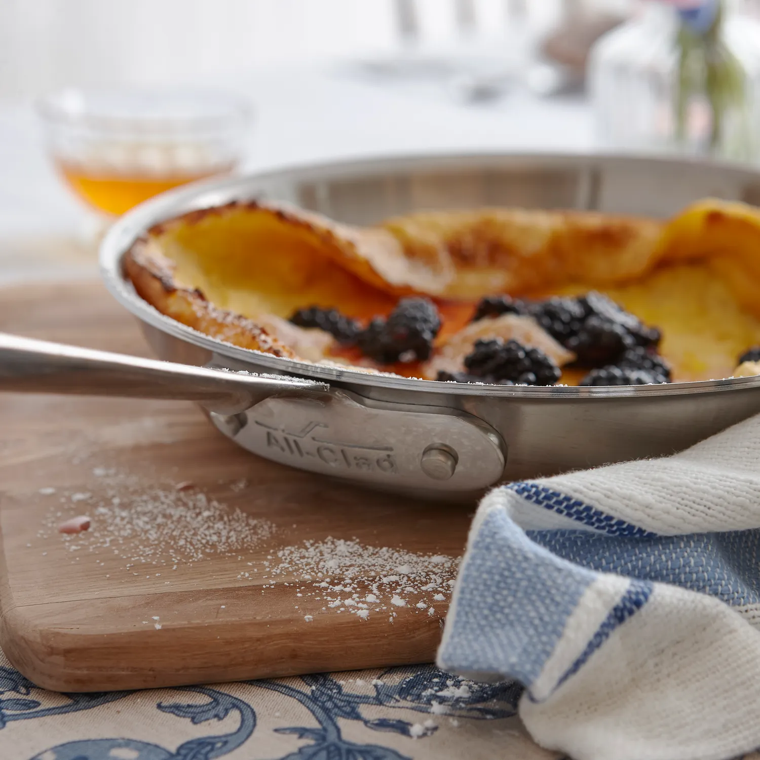 All-Clad D5 Brushed Stainless Steel Skillets