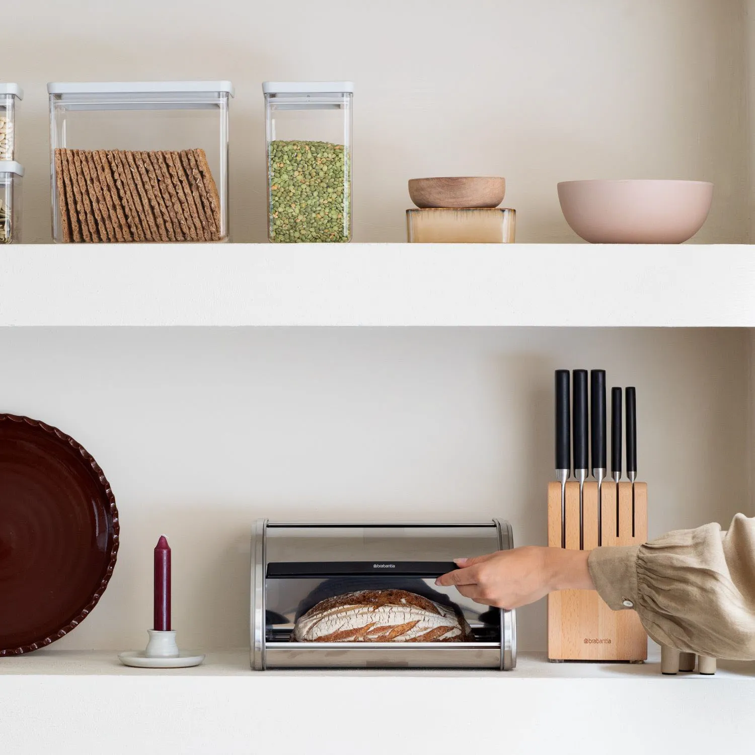 Brabantia Roll Top Bread Box