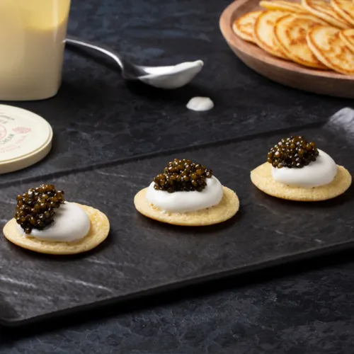 Imperia Caviar French Blinis