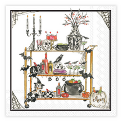 Boston International Halloween Bar Cart Cocktail Napkins, Set of 20