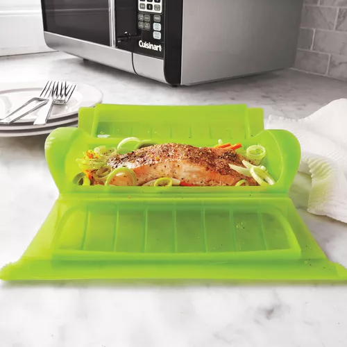 Salmon with Bacon and Onions