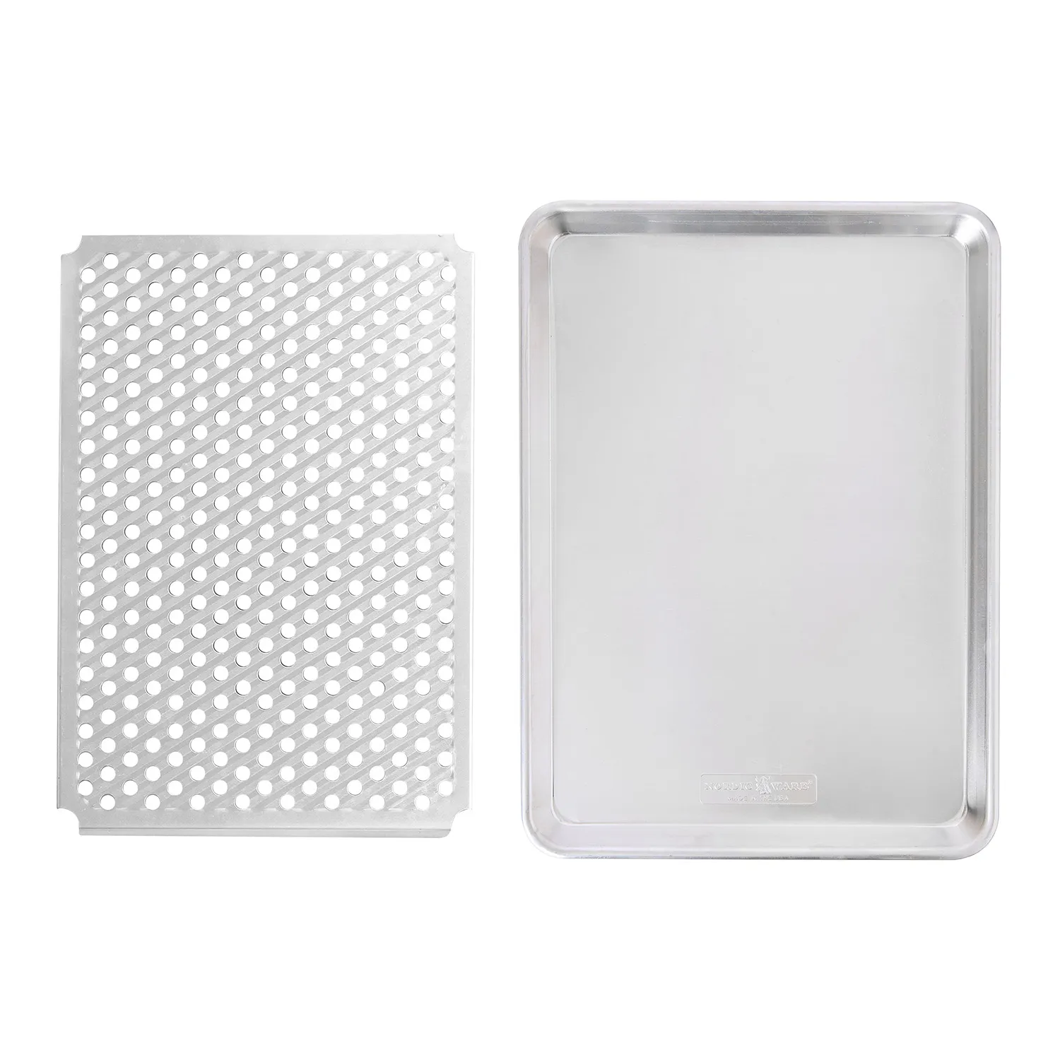 Nordic Ware Half Sheet Pan with Multitask Oven and Cooling Rack