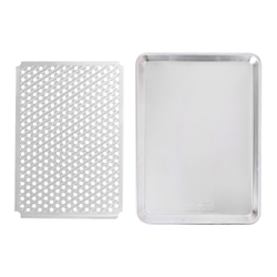 Nordic Ware Half Sheet Pan with Multitask Oven and Cooling Rack