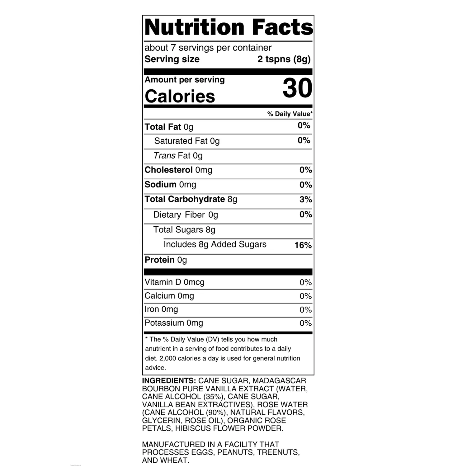 Flouwer Co. Rose Water Cocktail Cubes