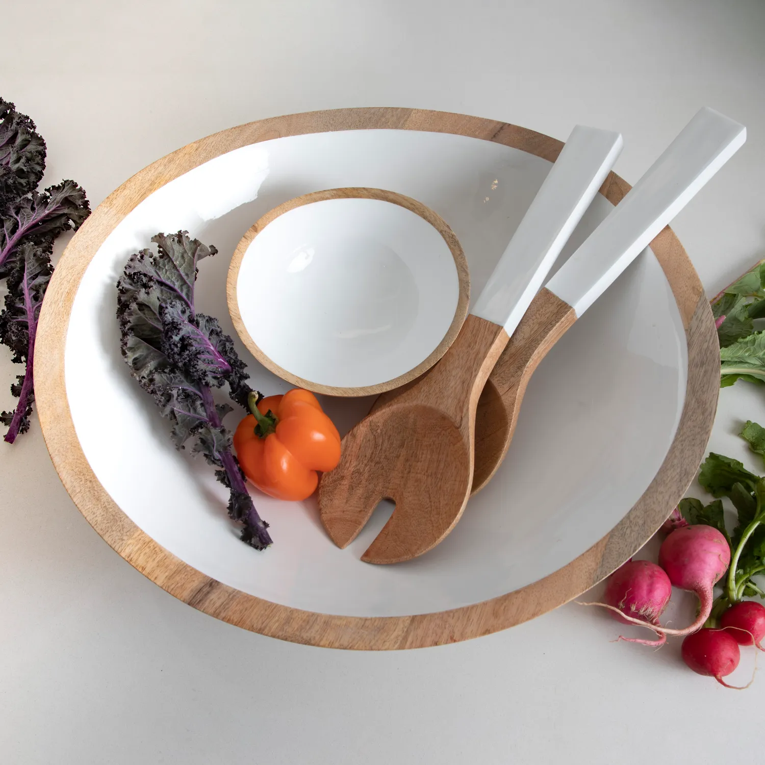 Be Home Madras Serving Bowl