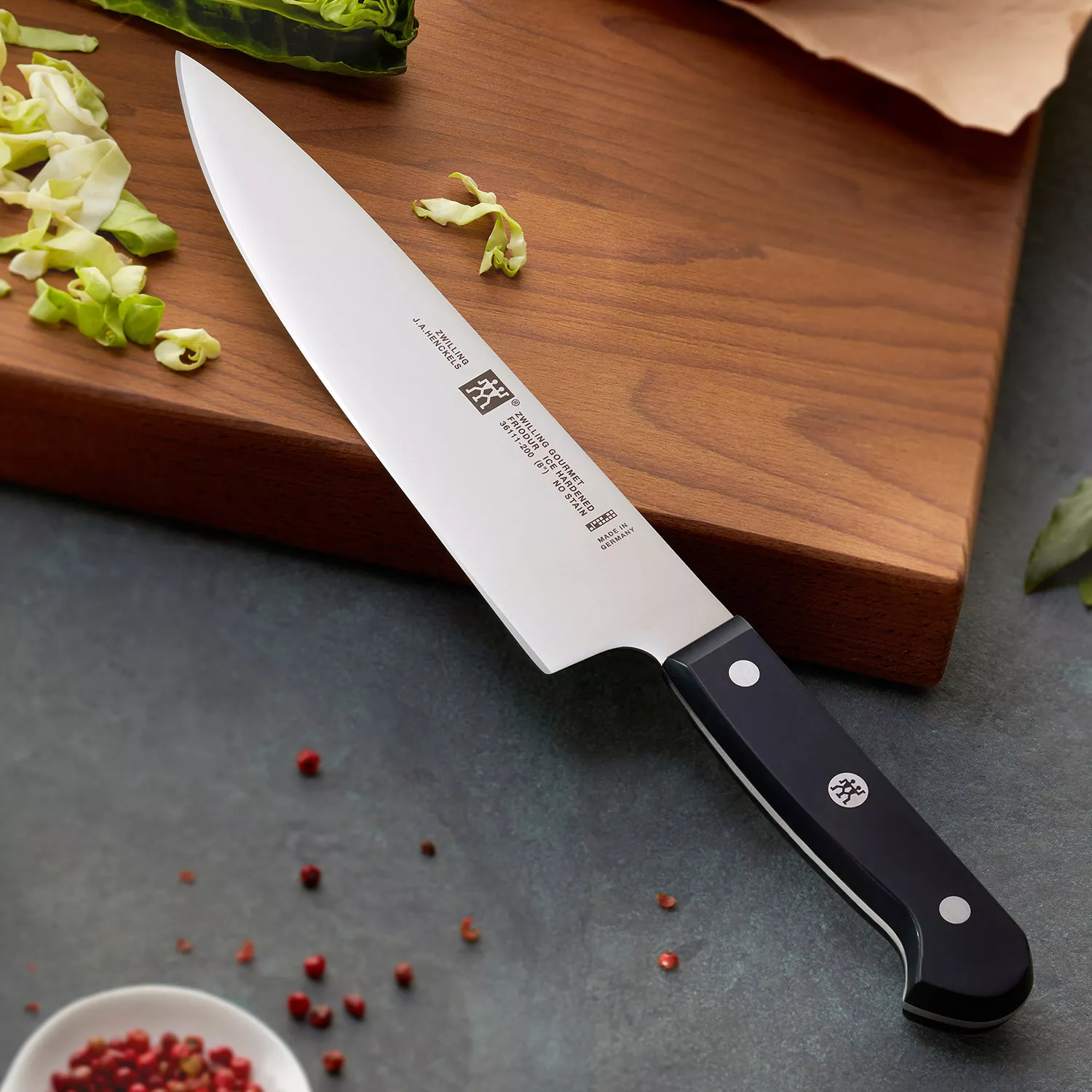 Zwilling J.A. Henckels Gourmet Chef&#8217;s Knife, 8&#34;