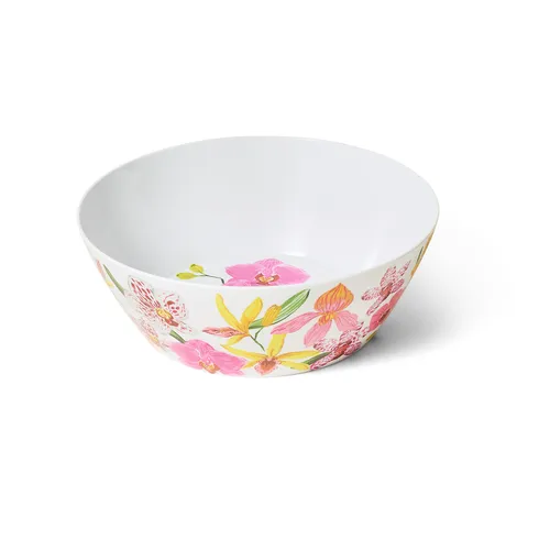 Sur La Table Orchid Melamine Serving Bowl