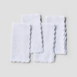 Sur La Table Shiffli Lace Napkins, Set of 4