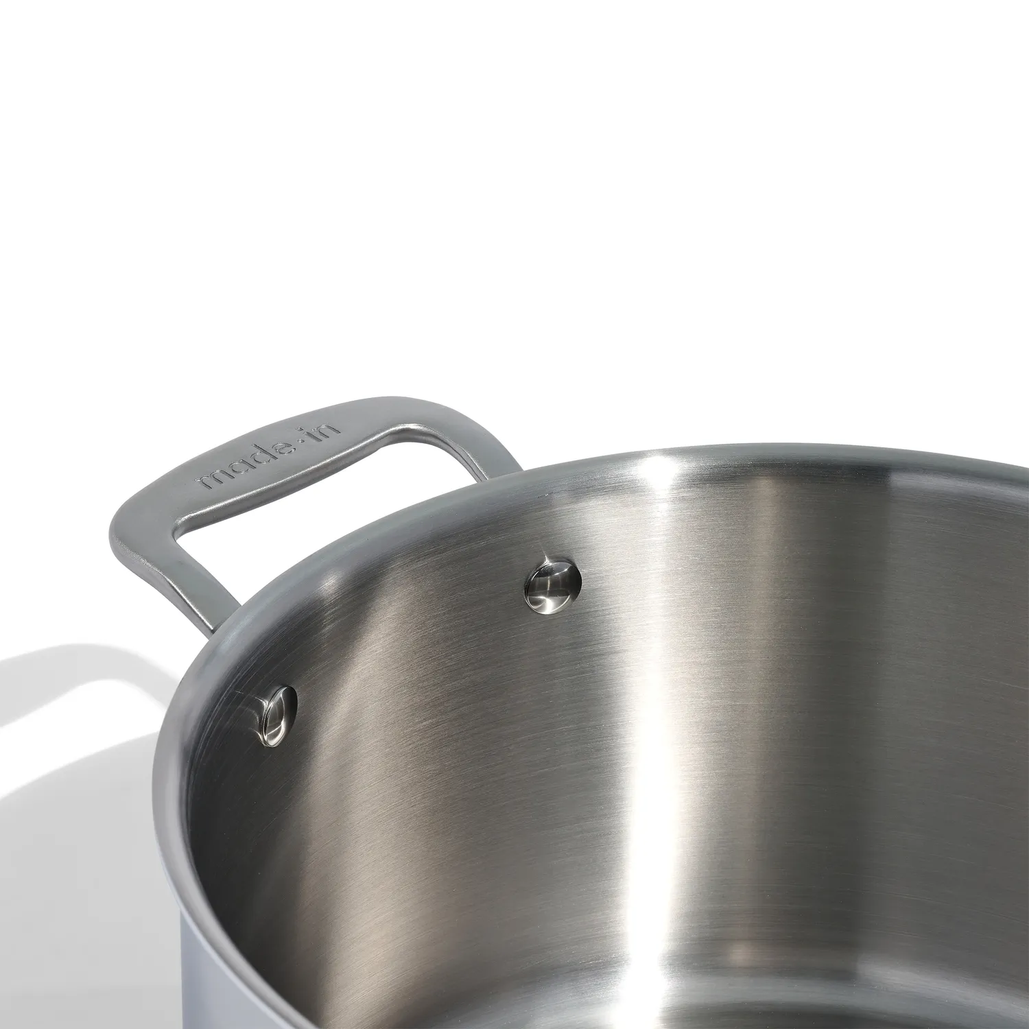 Made In Stainless Clad Stock Pot, 8 qt. 