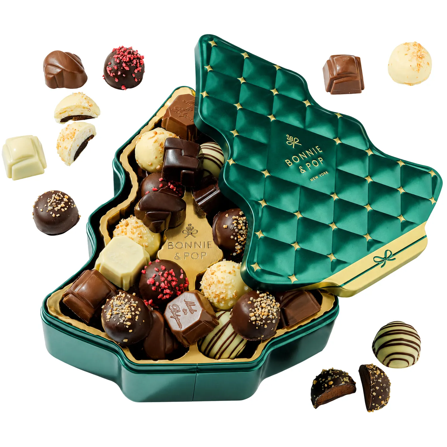 Bonnie & Pop Festive Forest Belgian Truffle Tree