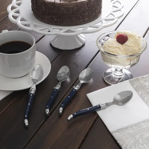 French Home Laguiole Coffee Spoons, Set of 4