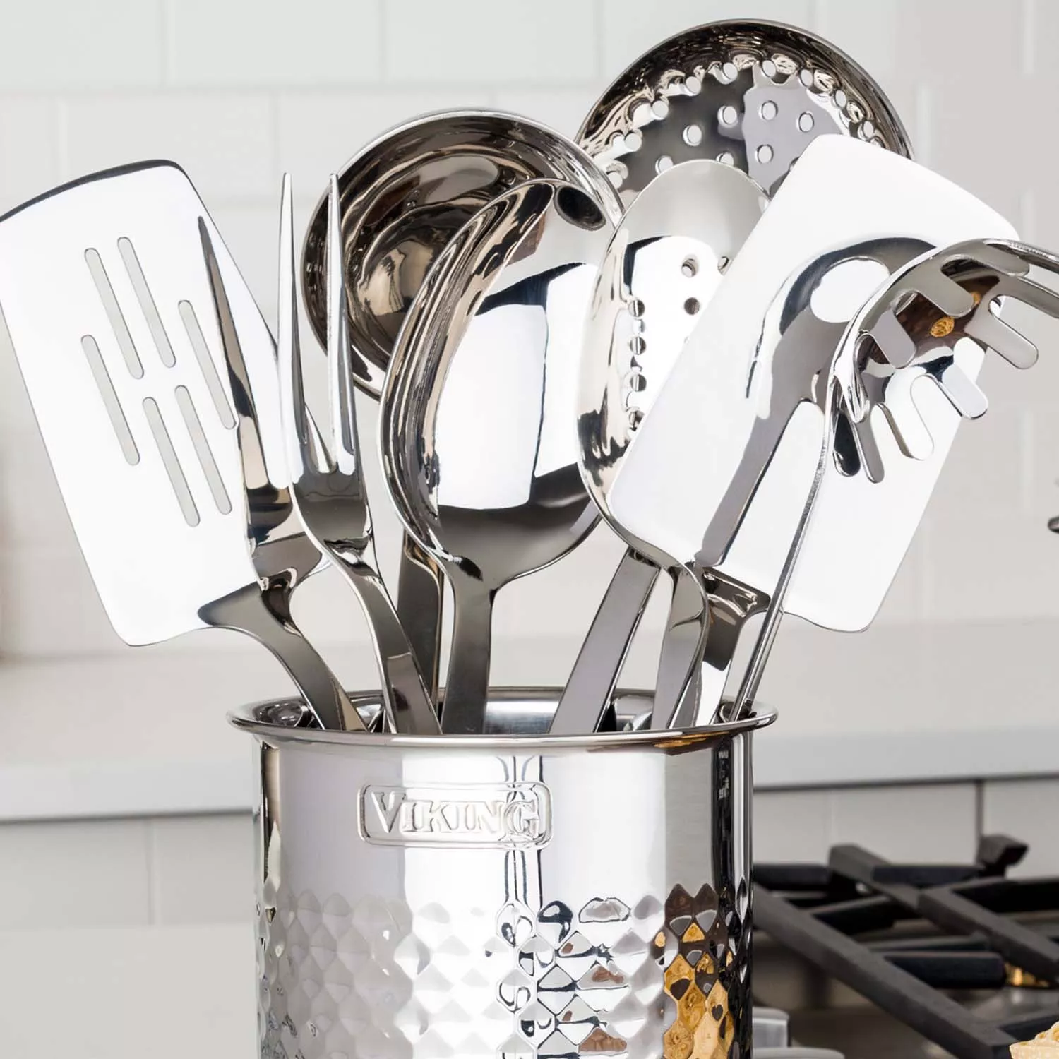 Viking Stainless Steel 8-Piece Utensil Set