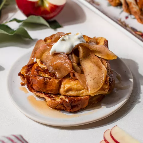 French Toast with Saut&eacute;ed Apples