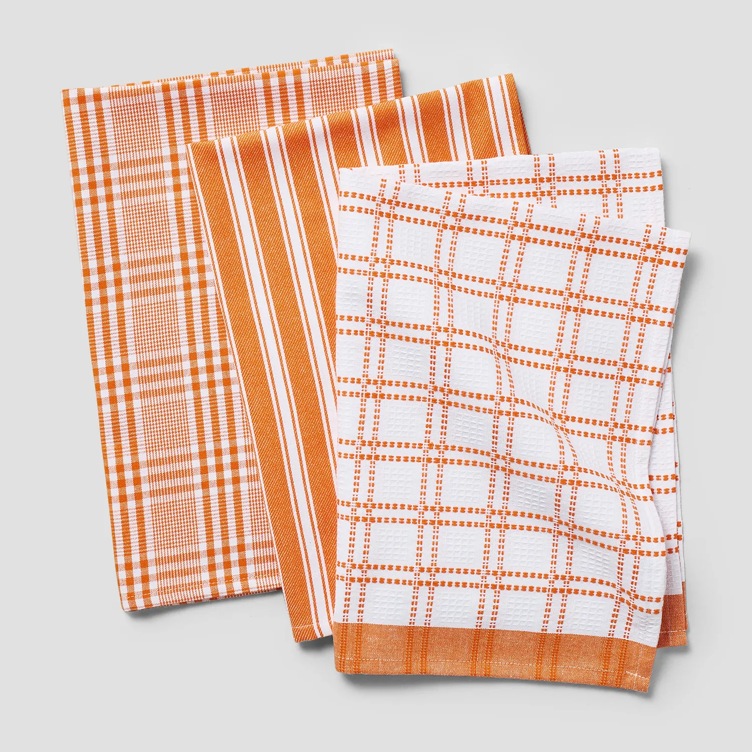 Sur La Table Assorted Check Towels, Set of 2