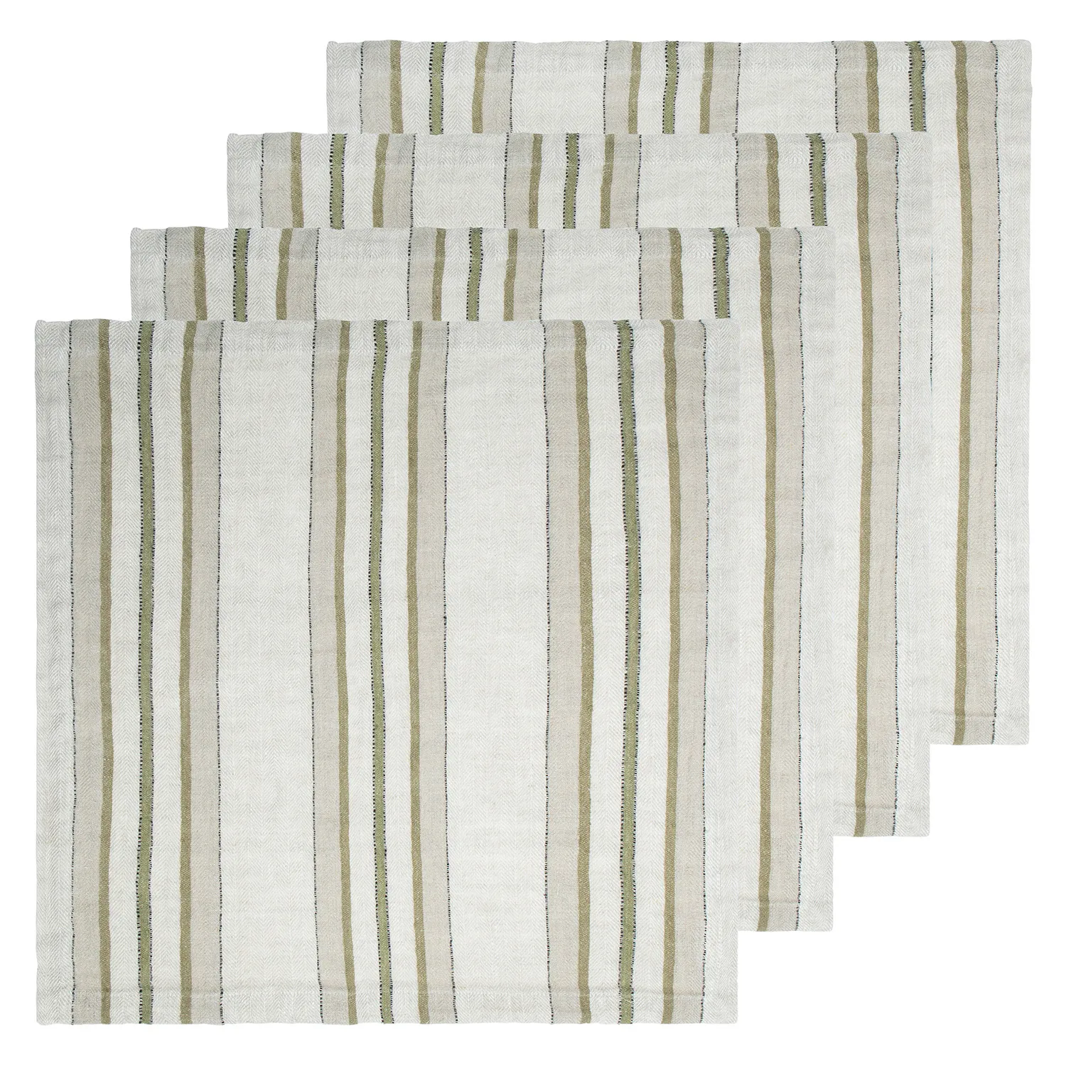 Caravan Trio Stripe Napkins, Set of 4