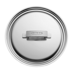Demeyere Industry5 Stainless Steel Stockpot with Lid, 8.5 Qt.