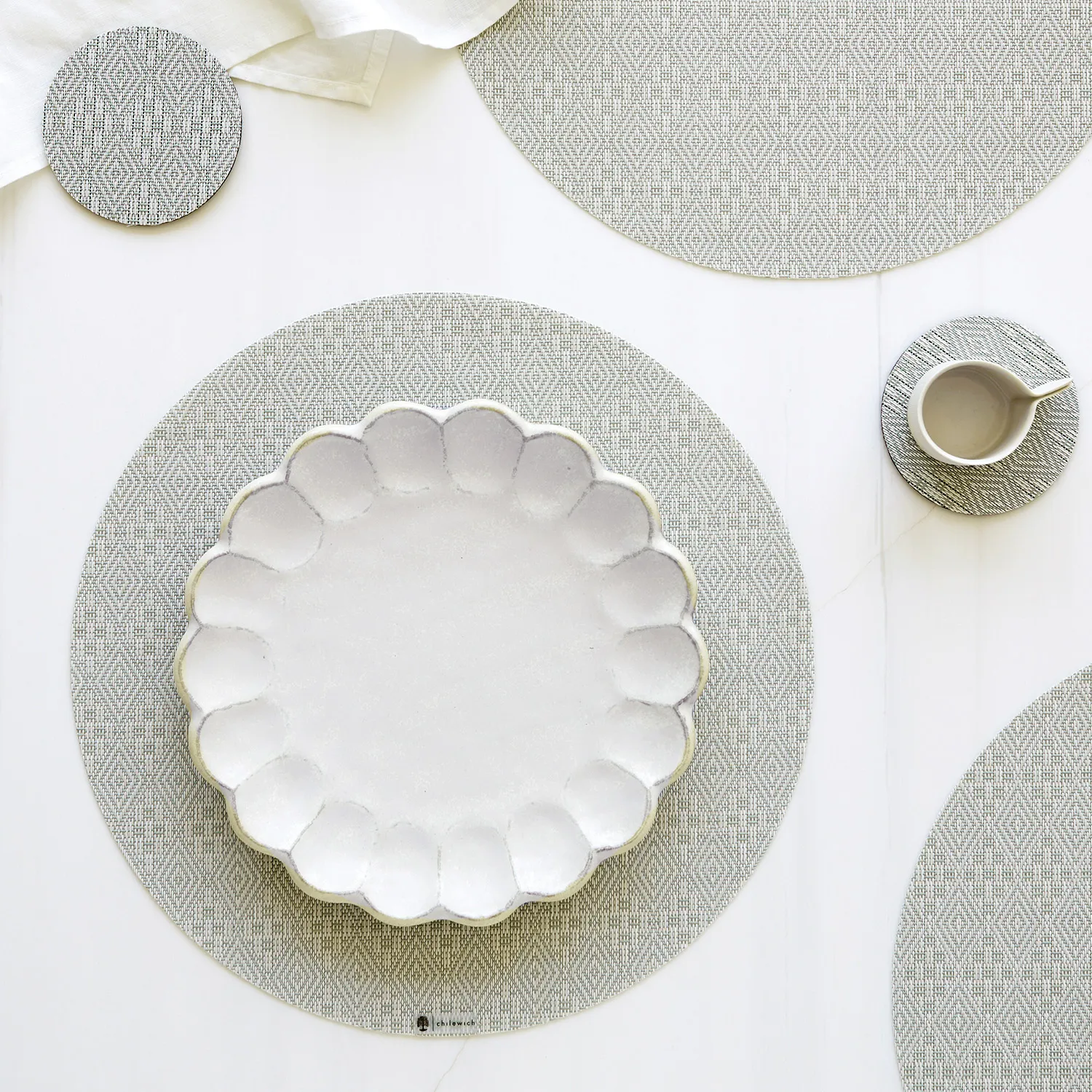 Martha Stewart + Chilewich Boxwood Round Placemat