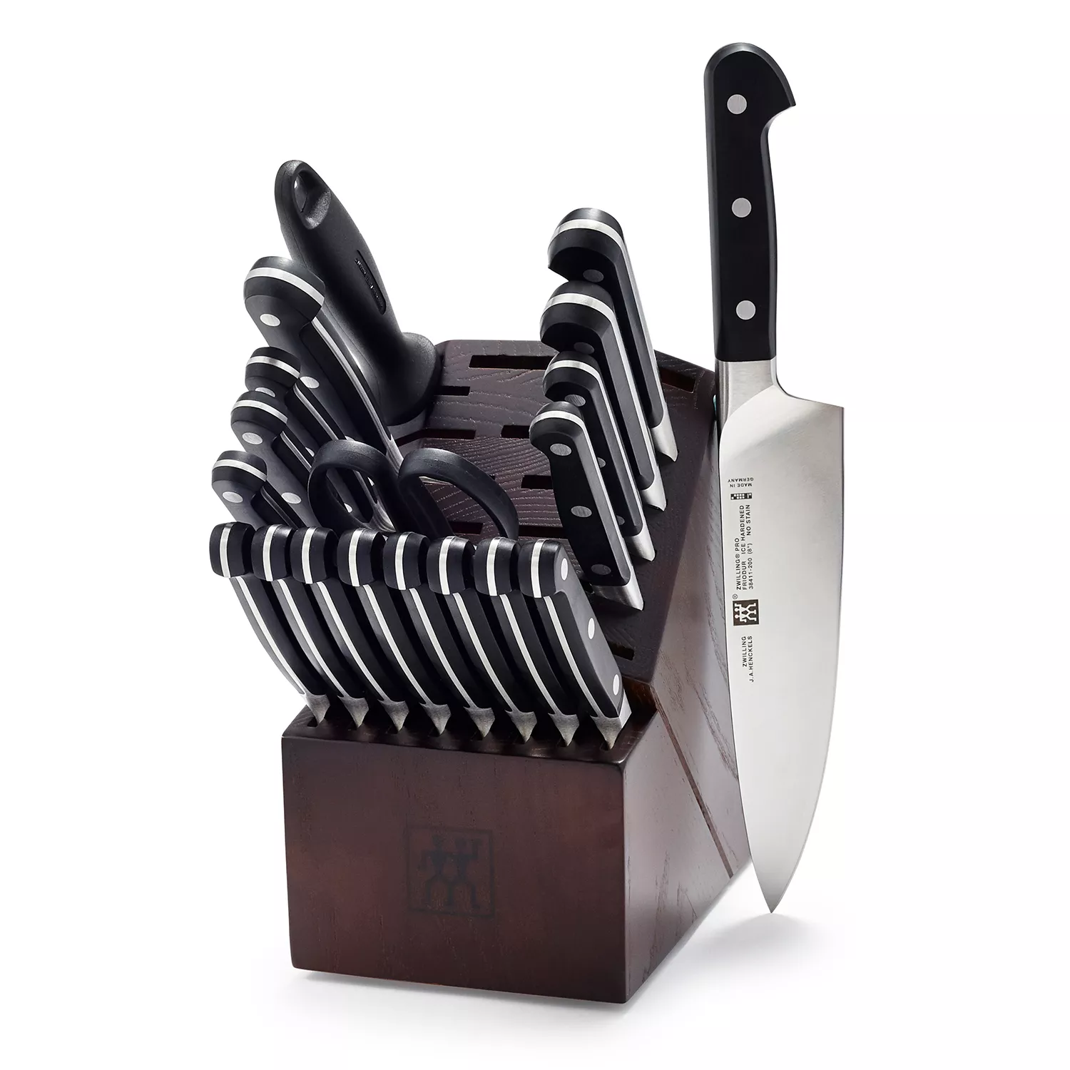 ZWILLING J.A. HENCKELS Knife Block Set, Forged Stainless Steel - 20 Piece  for sale online