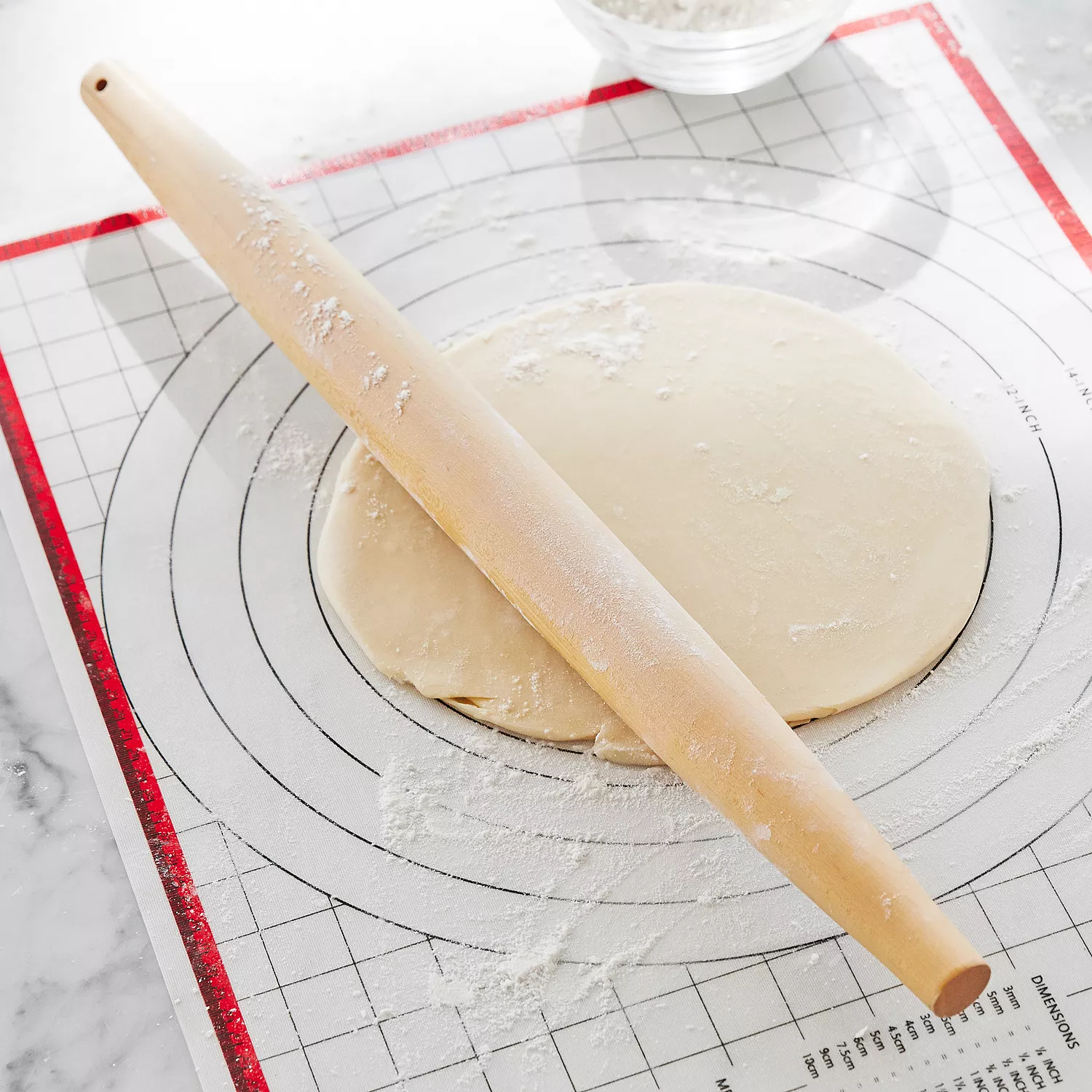 Sur La Table French Tapered Rolling Pin, 20&#189;&#034; x 1&#190;&#034;