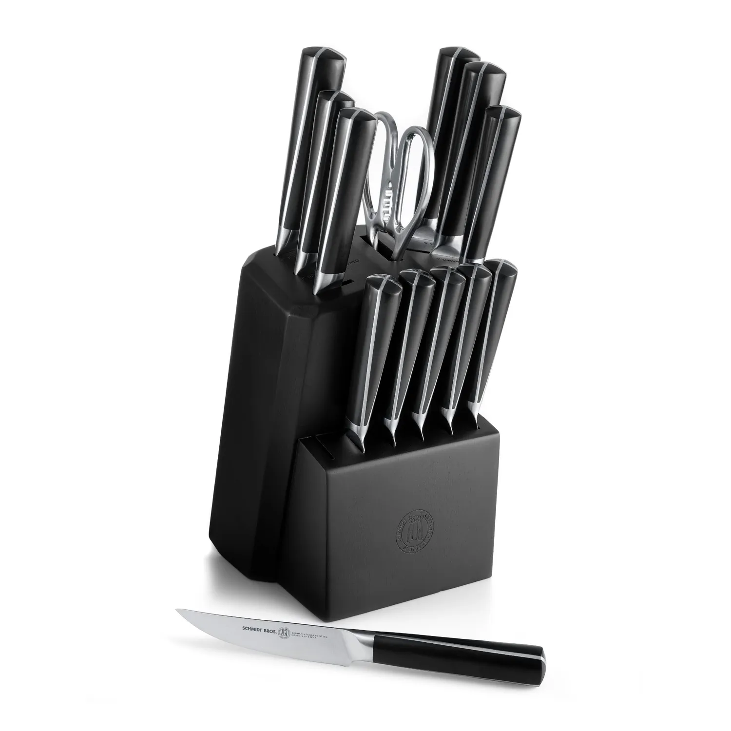 Schmidt Brothers Crosstown 15-Piece Knife Block Set