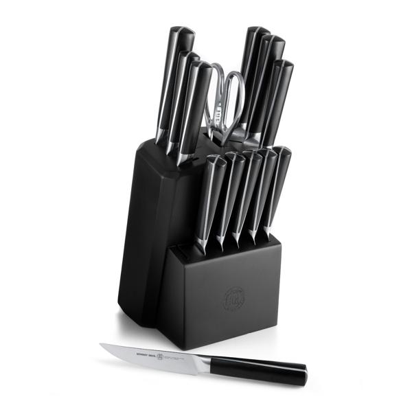 Schmidt Brothers Crosstown 15-Piece Knife Block Set