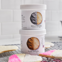 Cake Craft Metallic Drizzle, 7 oz.