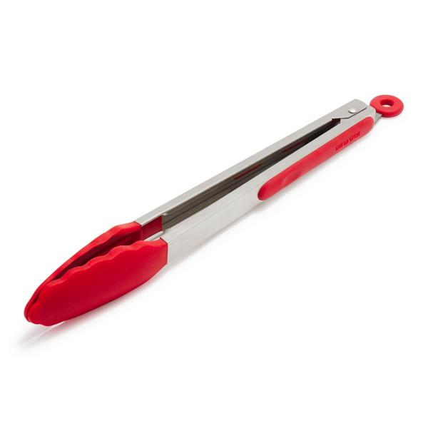 Sur La Table Silicone-Tipped Tongs, 12"