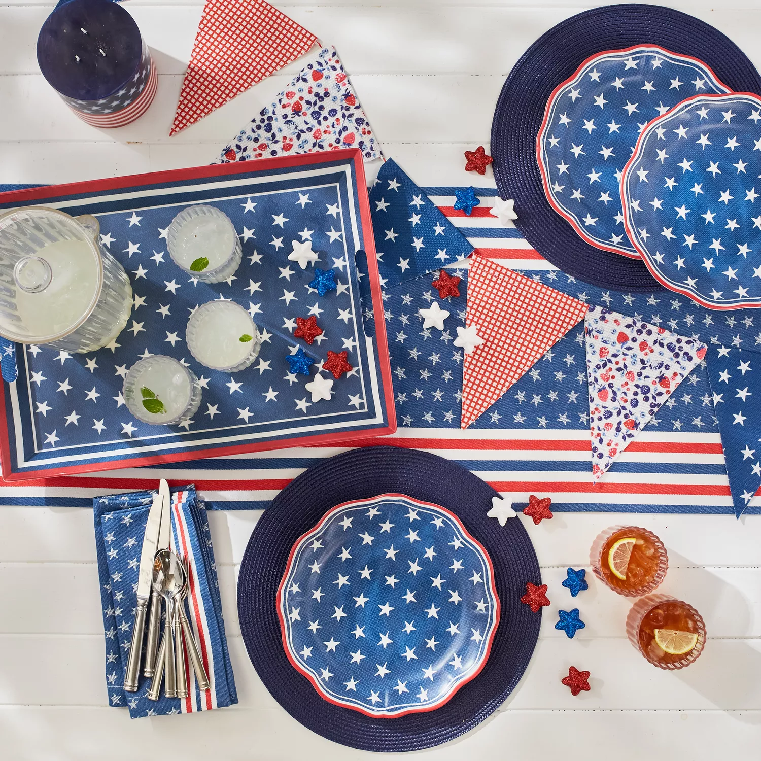 Sur La Table Stars & Stripes Runner