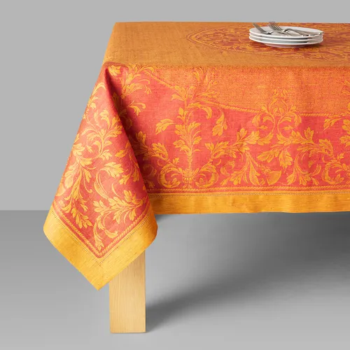 French Home Renaissance Linen Tablecloth