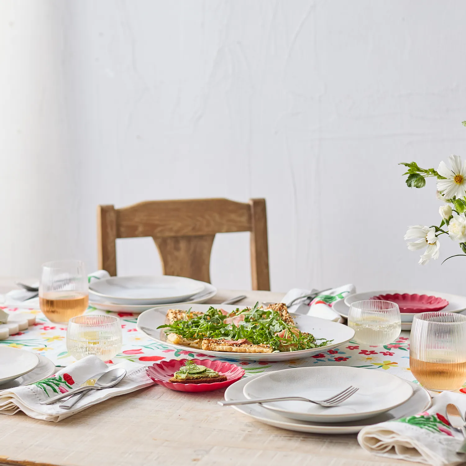 Sur La Table Flower Appetizer Plate