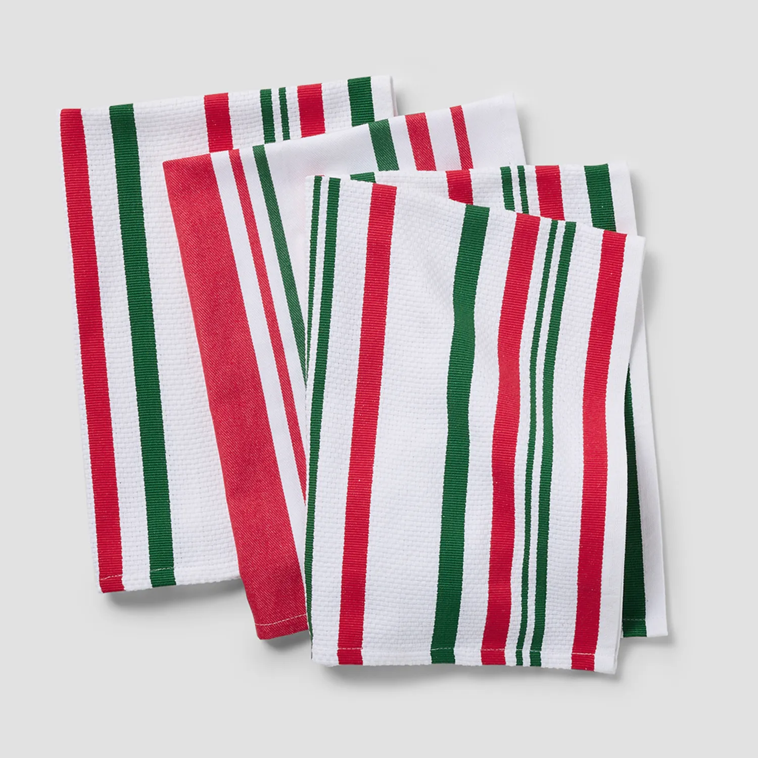 Sur La Table Multi-Striped Kitchen Towels, Set of 3