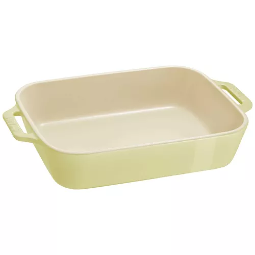 Staub Pastel Macaron Stoneware 2-Piece Rectangular Baker Set