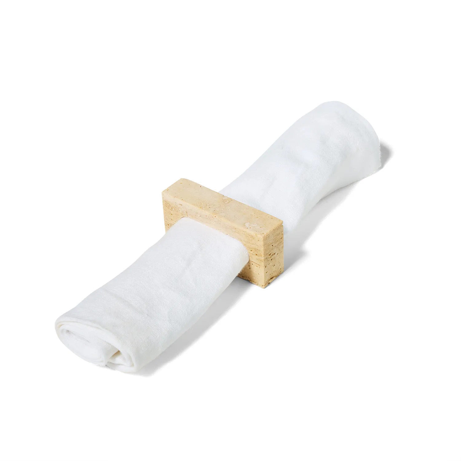 Sur La Table Travertine Napkin Ring
