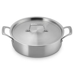 Le Creuset Essential Stainless Steel Rondeau, 4.5 qt.