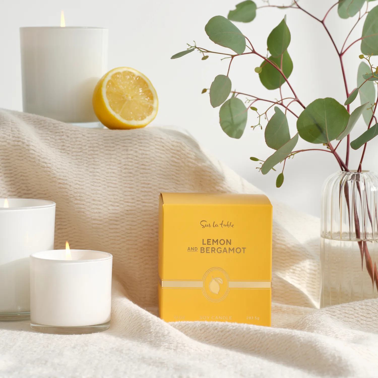 Sur La Table Lemon & Bergamot Candle