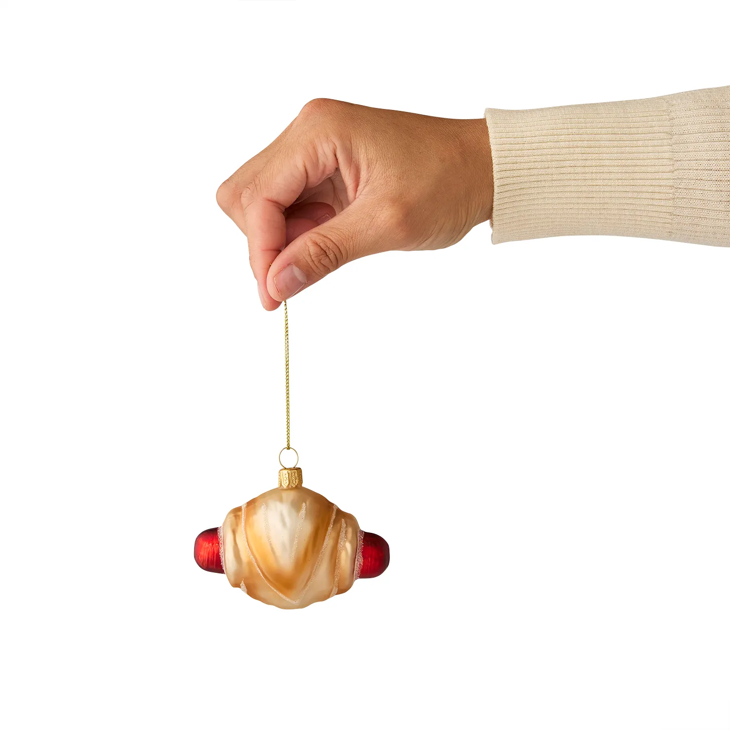 Sur La Table Hot Dog Roll Ornament