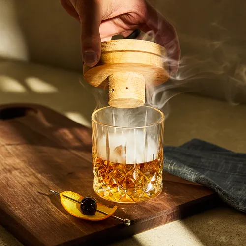 Foghat Glass Topper Cocktail Smoker Kit