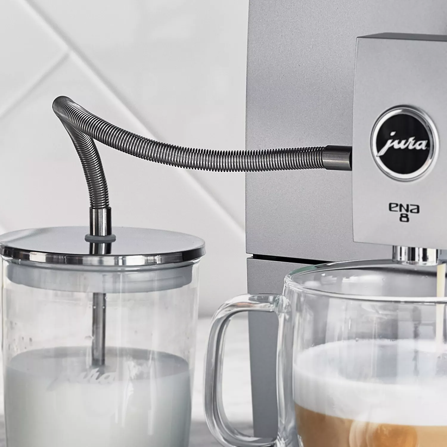 JURA Stainless Steel Milk Pipe, HP3