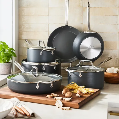 All-Clad HA1 Ceramic Nonstick 10-Piece Cookware Set