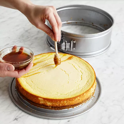 Goat Cheese and Citrus Cheesecake with Honey