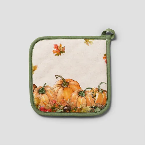 Sur La Table Pumpkin Leaves Potholder