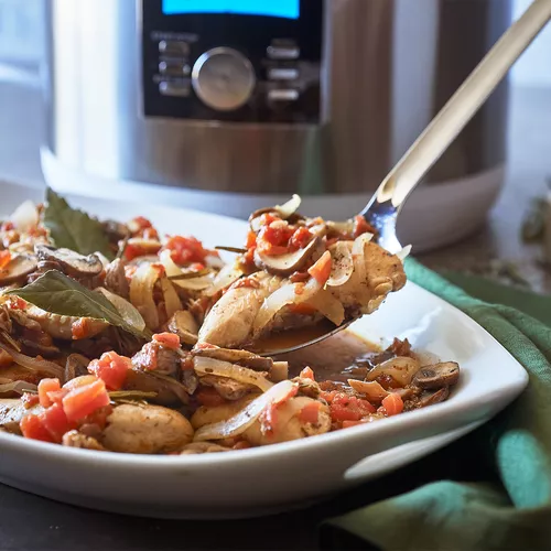 Chicken with Prosciutto and Mushrooms