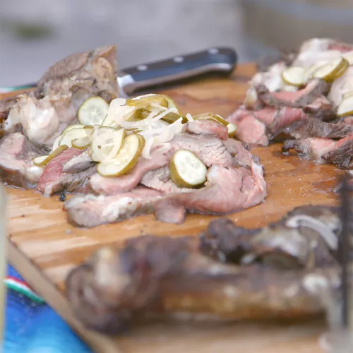 Grilled Leg of Lamb