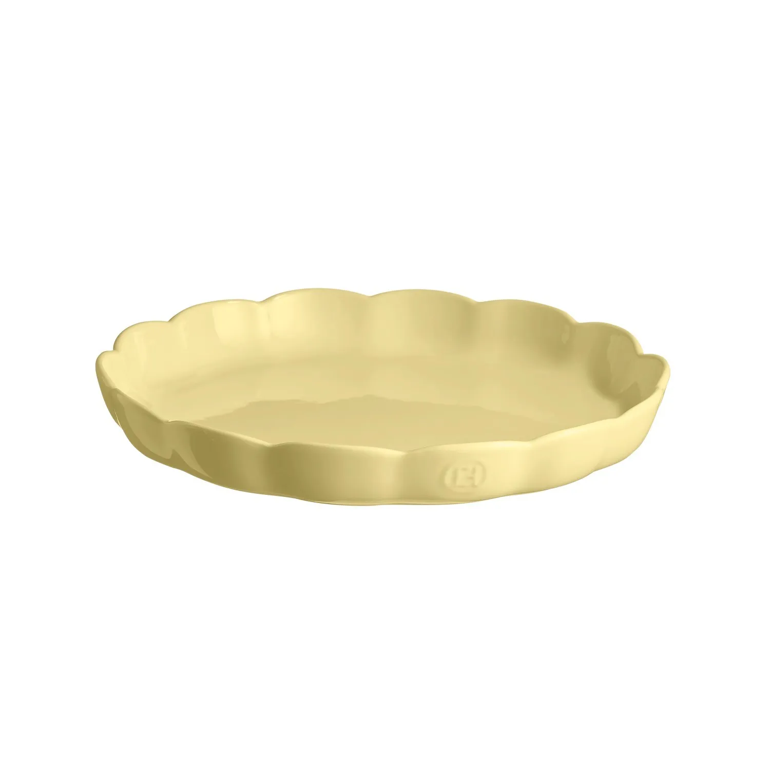 Emile Henry Madeleine Round Tart Dish, 12"