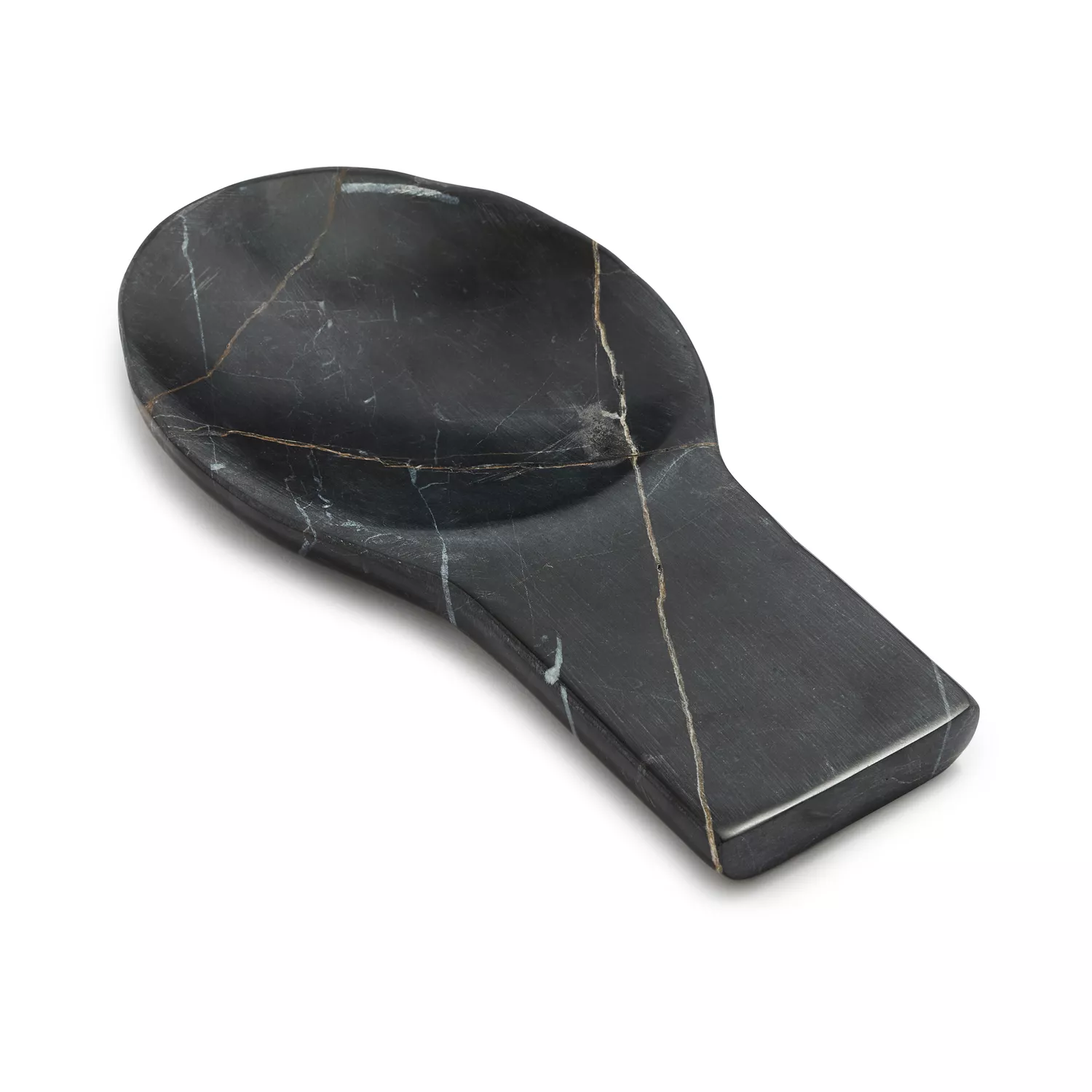 Creative Home Marble Spoon Rest; Charcoal