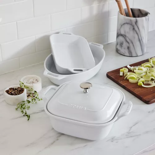 Staub Stoneware 4-Piece Baking Dish Set