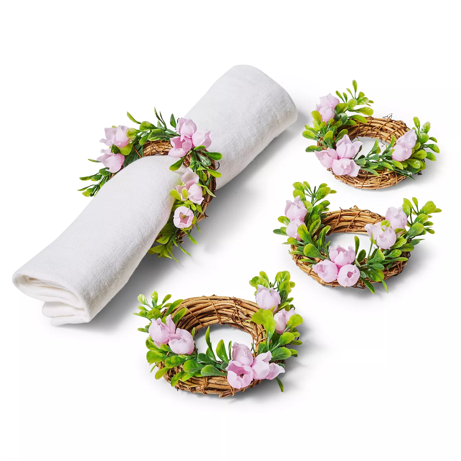 Sur La Table Jardin Napkin Rings, Set of 4