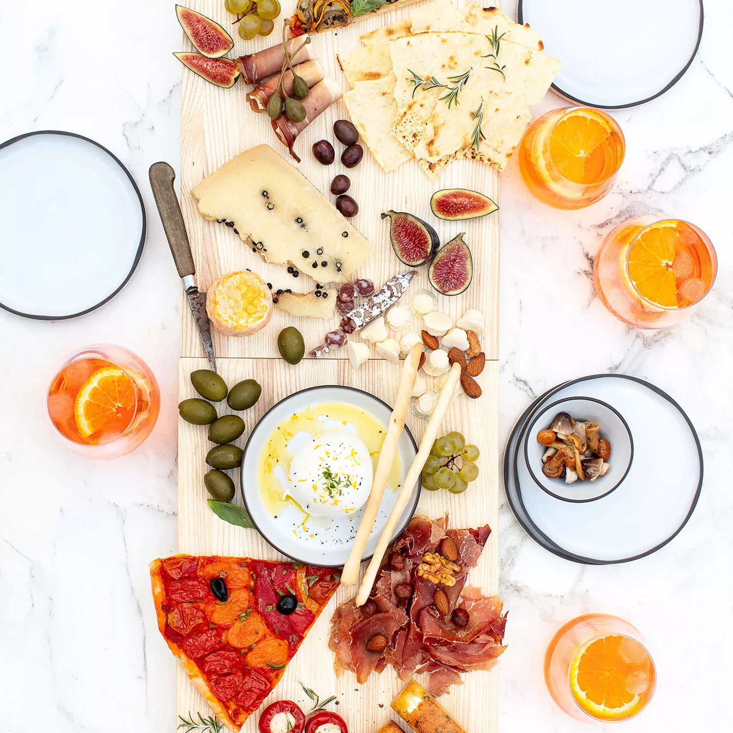 Revol Caractère Dinner Plates, 10.25", Set of 4