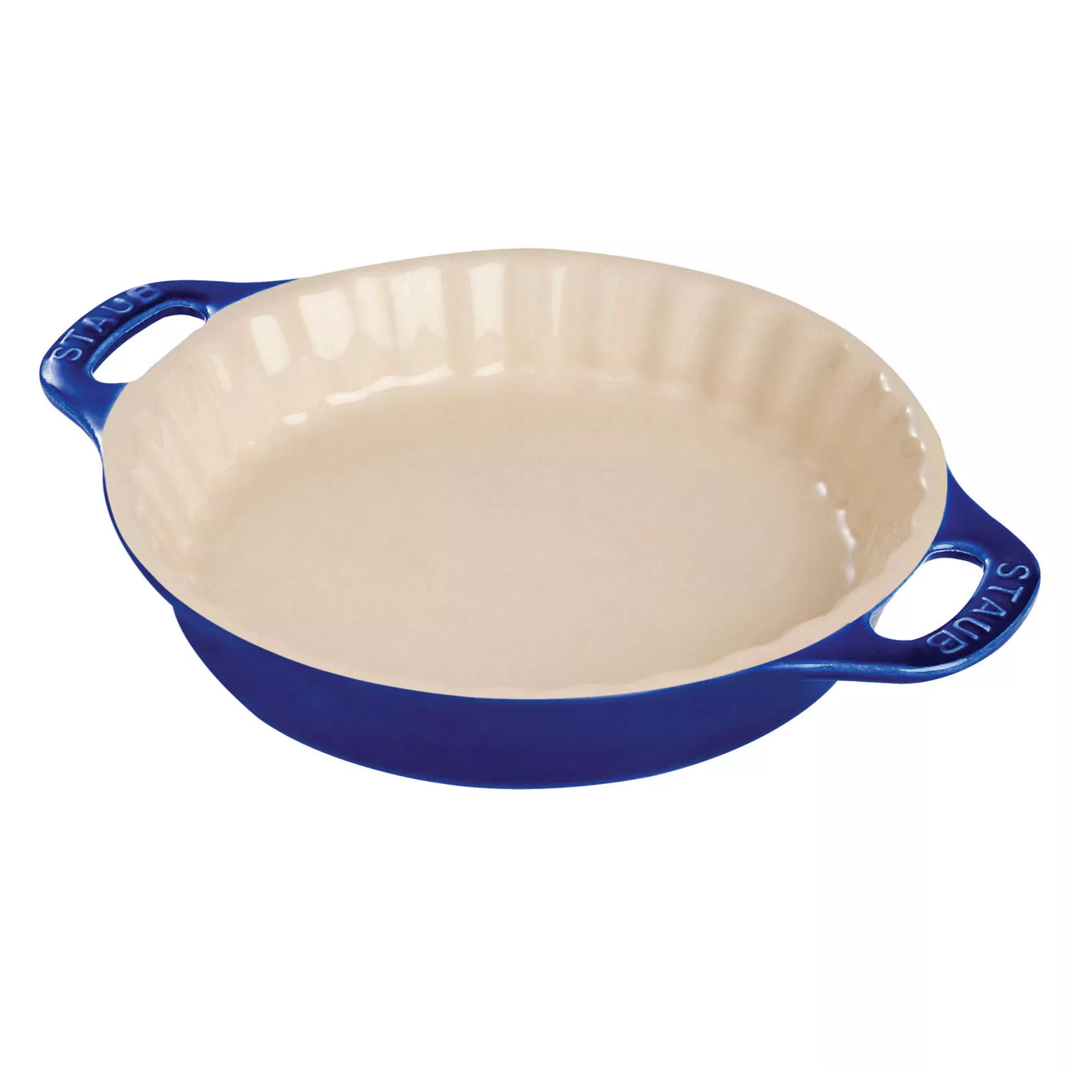 Staub Stoneware Pie Dish, 9¼"